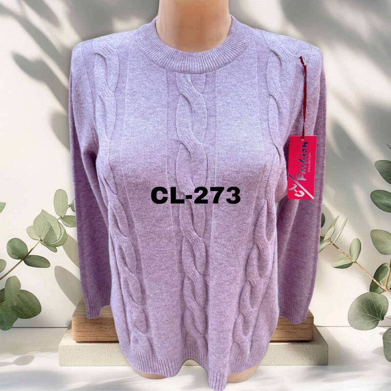 Swetry damskie Roz L-3XL. 1 kolor. Paczka 10 szt